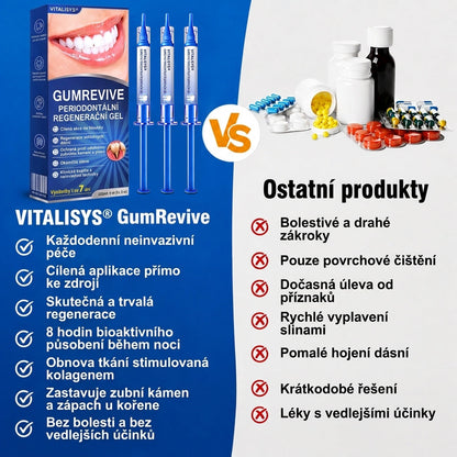 🇨🇿 VITALISYS®🦷 𝑮𝒖𝒎𝑹𝒆𝒗𝒊𝒗𝒆 Parodontální regenerační gel🍇