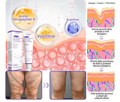 Vitalisys®🍋 PDRN Multi-Peptide Masážní tělový krém s válečkem — proti stárnutí, hydratuje, zpevňuje a liftinguje pokožku, podporuje regeneraci, sjednocuje tón pleti a pečuje o nedokonalosti a tmavé skvrny.