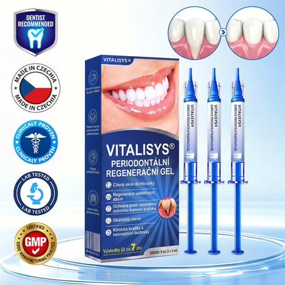 🇨🇿 VITALISYS®🦷 𝑮𝒖𝒎𝑹𝒆𝒗𝒊𝒗𝒆 Parodontální regenerační gel🍇