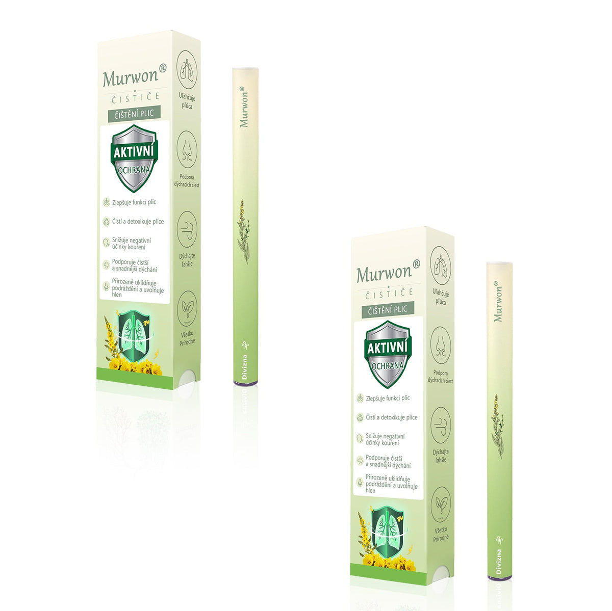 🇨🇿 Vysoce kvalitní český produkt s doručením po celé ČR ❤️ Murwon® bylinný inhalátor pro očistu plic🥐(👨‍⚕️ Účinná pomoc při: kašli, bolesti v krku, dušnosti, zahlenění, ucpaném nosu, zánětu průdušek, alergických příznacích a plicních potížích)🍈