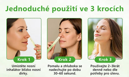 🇨🇿 Vysoce kvalitní český produkt s doručením po celé ČR ❤️ Murwon® bylinný inhalátor pro očistu plic🥐(👨‍⚕️ Účinná pomoc při: kašli, bolesti v krku, dušnosti, zahlenění, ucpaném nosu, zánětu průdušek, alergických příznacích a plicních potížích)🍈