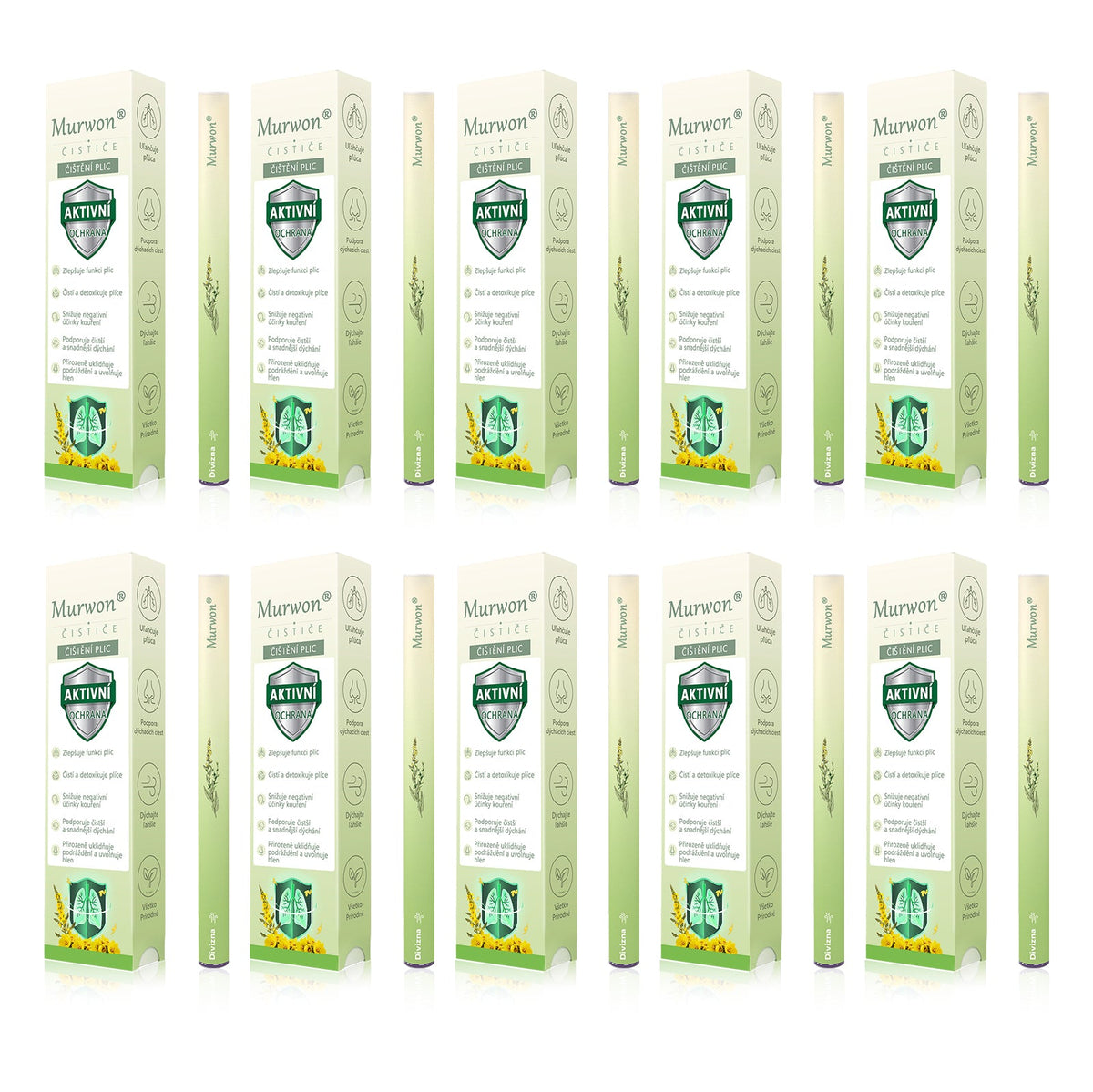 🇨🇿 Vysoce kvalitní český produkt s doručením po celé ČR ❤️ Murwon® bylinný inhalátor pro očistu plic🥐(👨‍⚕️ Účinná pomoc při: kašli, bolesti v krku, dušnosti, zahlenění, ucpaném nosu, zánětu průdušek, alergických příznacích a plicních potížích)🍈