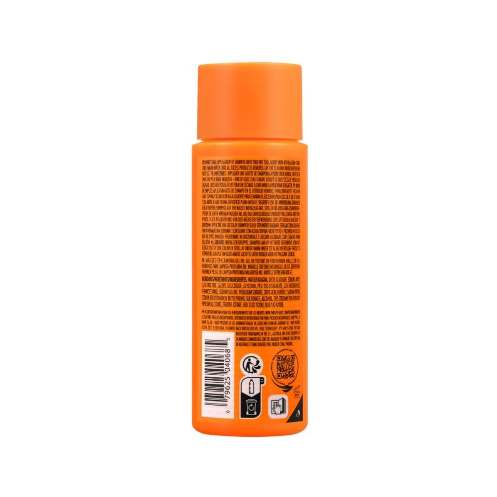 Real Techniques Miracle hloubkově čisticí gel, šampon na čištění kosmetických štětců a houbiček, veganský a cruelty-free, lahvička 118 ml