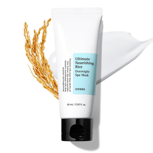 COSRX Ultimate Nourishing Rice Overnight Spa Mask – intenzivně vyživující noční rýžová maska