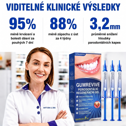 🇨🇿 VITALISYS®🦷 𝑮𝒖𝒎𝑹𝒆𝒗𝒊𝒗𝒆 Parodontální regenerační gel🍇