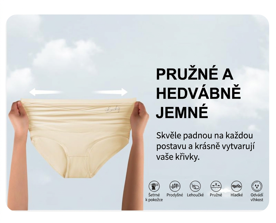 ❤️Tvarující kalhotky s vysokým pasem pro větší velikosti s kříženým panelem pro regulaci bříška🍇