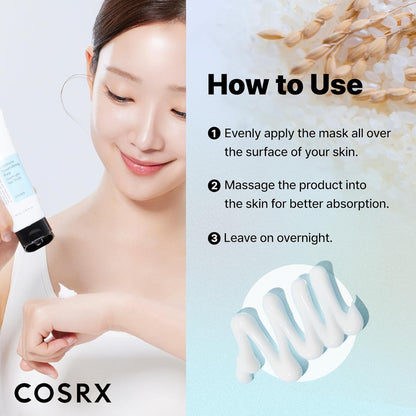 COSRX Ultimate Nourishing Rice Overnight Spa Mask – intenzivně vyživující noční rýžová maska