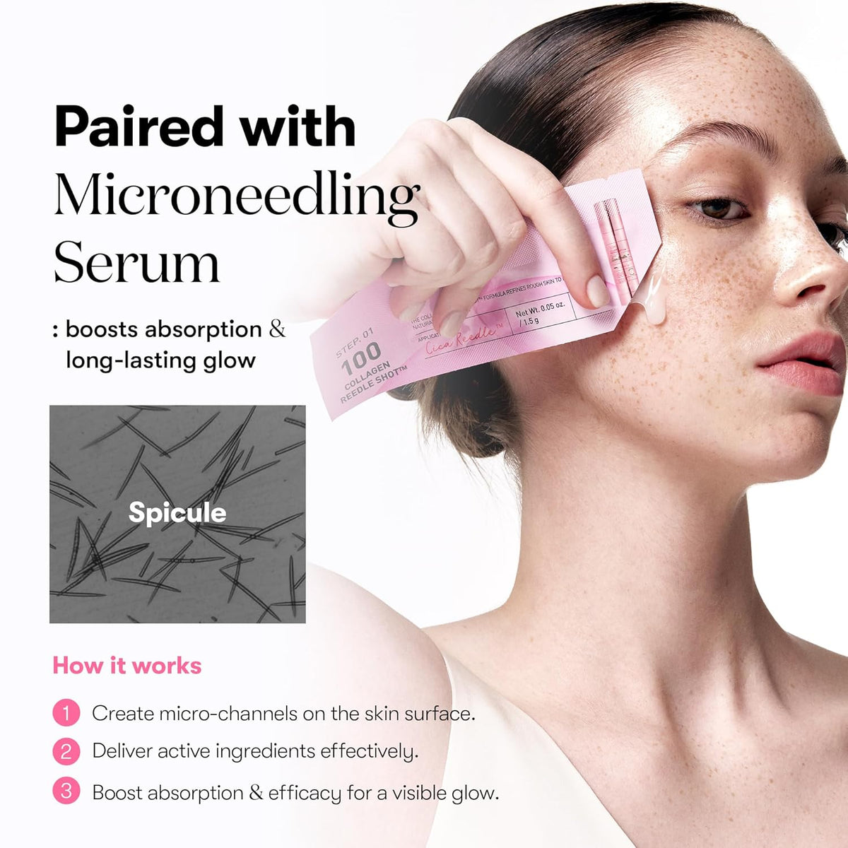VT COSMETICS Reedle Shot 100 2kroková hydrogelová maska