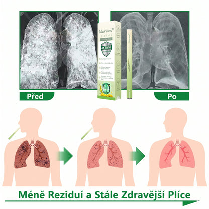 🇨🇿 Vysoce kvalitní český produkt s doručením po celé ČR ❤️ Murwon® bylinný inhalátor pro očistu plic🥐(👨‍⚕️ Účinná pomoc při: kašli, bolesti v krku, dušnosti, zahlenění, ucpaném nosu, zánětu průdušek, alergických příznacích a plicních potížích)🍈